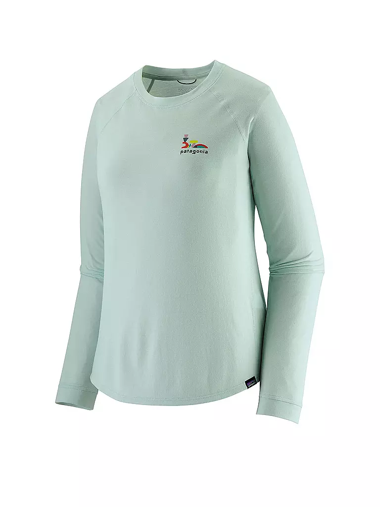 PATAGONIA | Damen Funktionsshirt Cap Cool Trail Grap | Verde chiaro