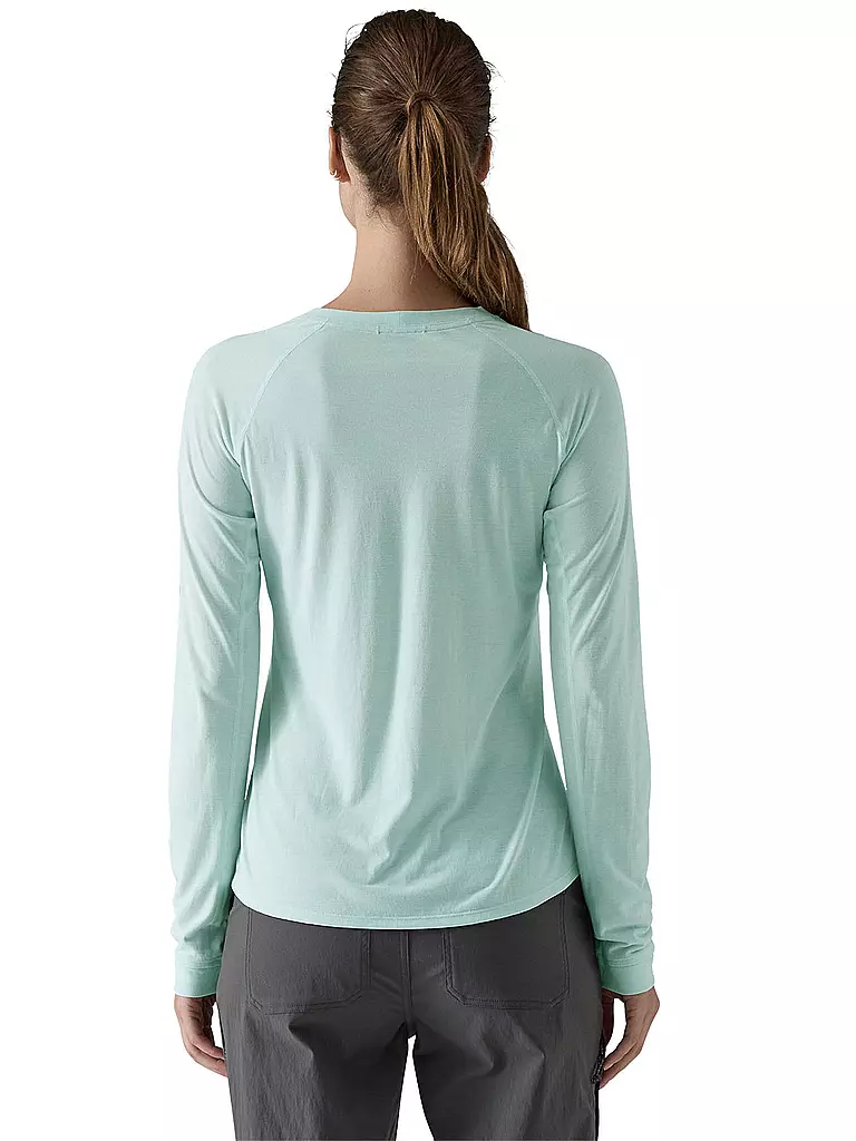 PATAGONIA | Damen Funktionsshirt Cap Cool Trail Grap | Verde chiaro
