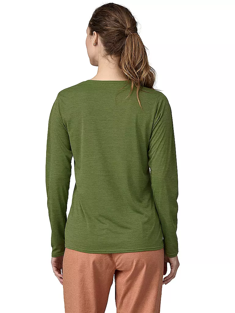 PATAGONIA | Damen Funktionsshirt Long-Sleeved Capilene® Cool Daily Graphic | Verde