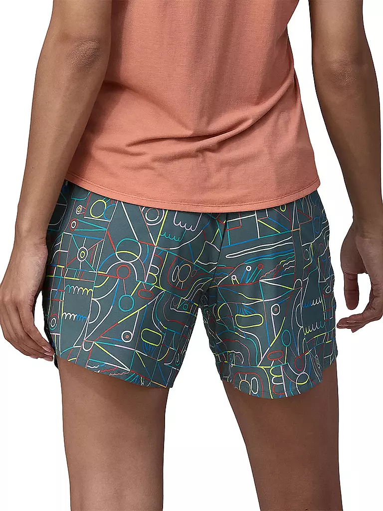 PATAGONIA | Damen Short Multi Trails 5½" | Verde scuro