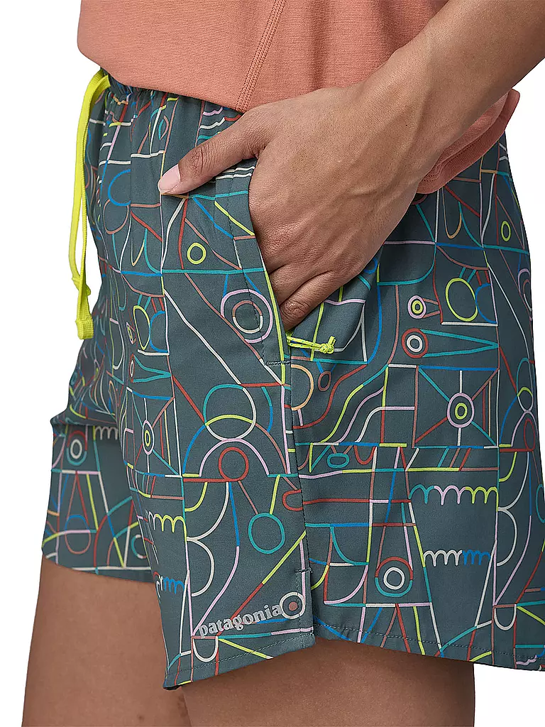 PATAGONIA | Damen Short Multi Trails 5½" | Verde scuro