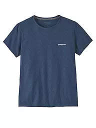 PATAGONIA | Damen T-Shirt P-6 Logo Responsibili | Blu