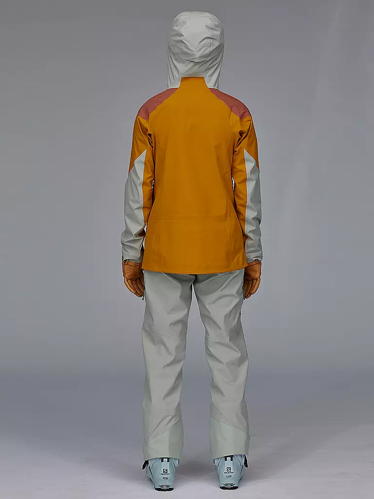 PATAGONIA | Damen Tourenjacke Snowdrifter Hoodie | Oro