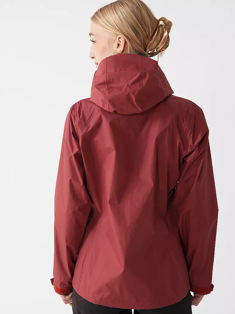 PATAGONIA | Damen Wanderjacke Torrentshell 3L | Rosso scuro