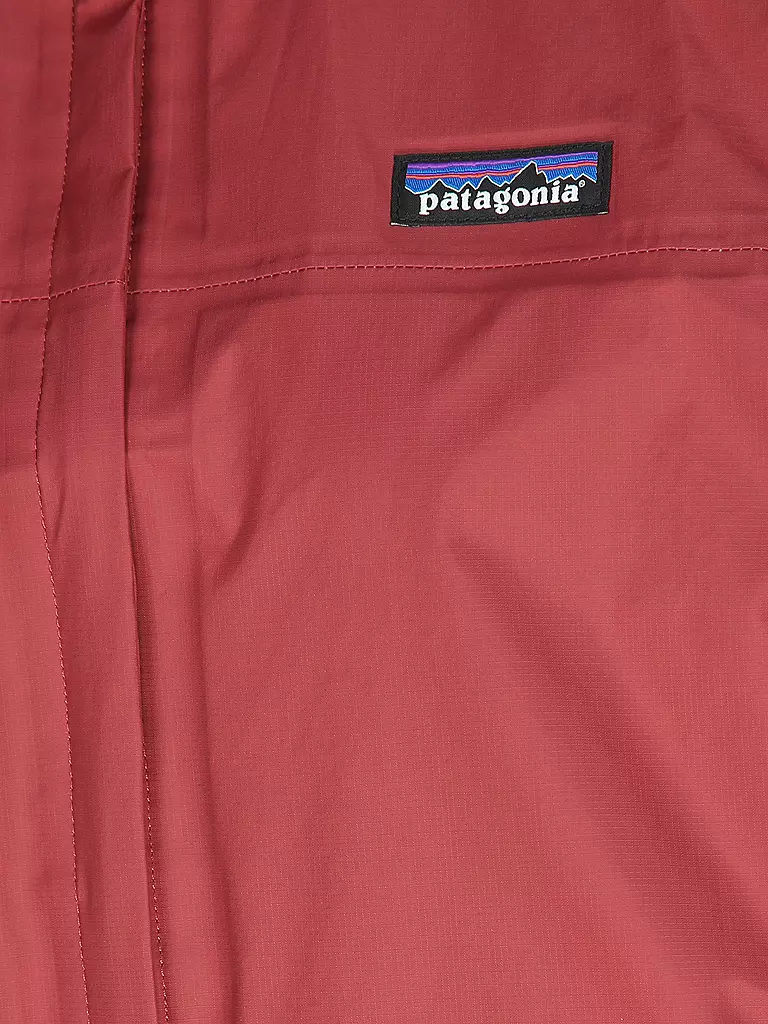 PATAGONIA | Damen Wanderjacke Torrentshell 3L | Rosso scuro