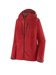 PATAGONIA | Damen Wanderjacke Triolet GTX 3L Hoodie | Rosso scuro