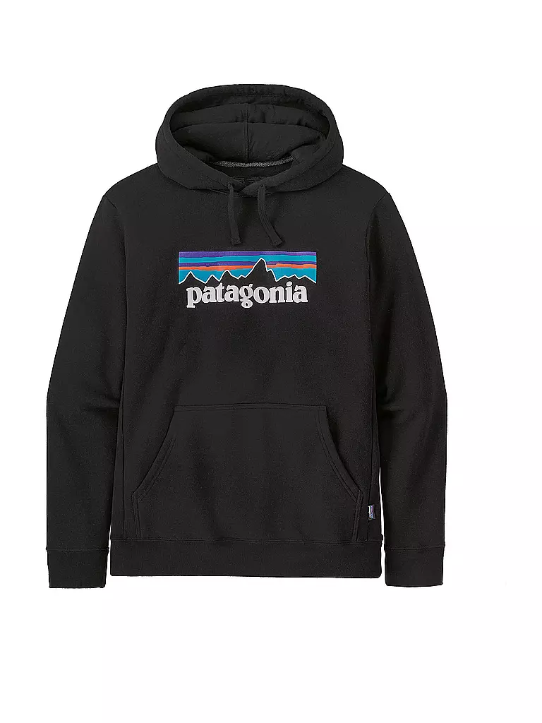 PATAGONIA | Felpa con cappuccio da uomo P-6 Logo Uprisal | Nero