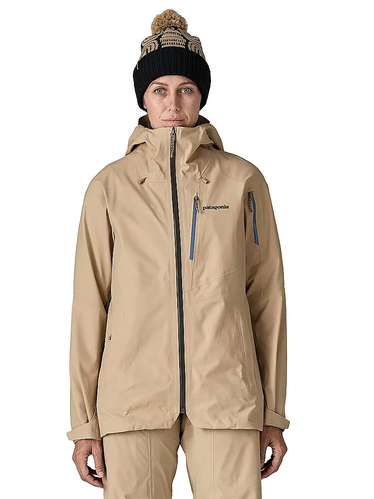 PATAGONIA | Giacca da touring da donna Snowdrifter 3L Hoodie | Beige