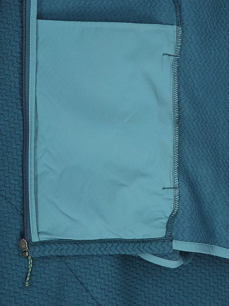 PATAGONIA | Giacca in pile da uomo R1® Air con cappuccio e zip integrale | Petrolio