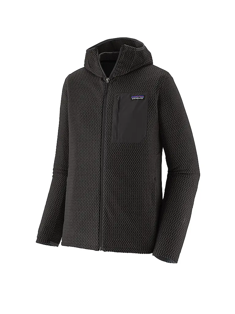 PATAGONIA | Giacca in pile da uomo R1® Air Full-Zip | Nero