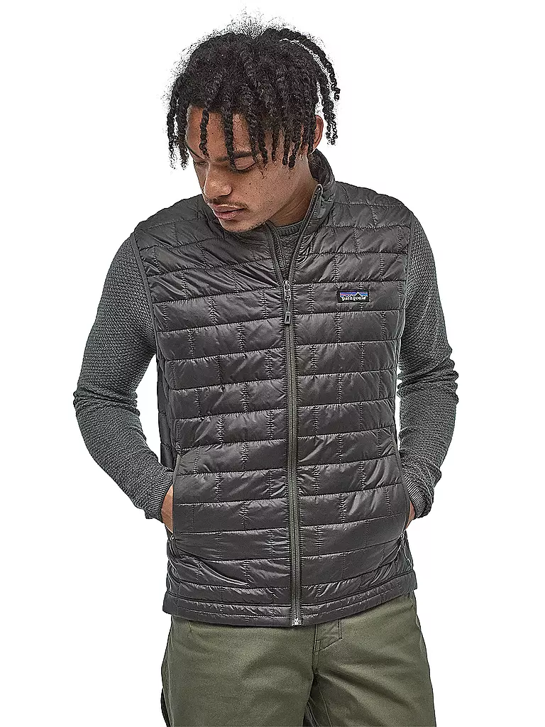 PATAGONIA | Gilet isolante da uomo Nano Puff® | Grigio