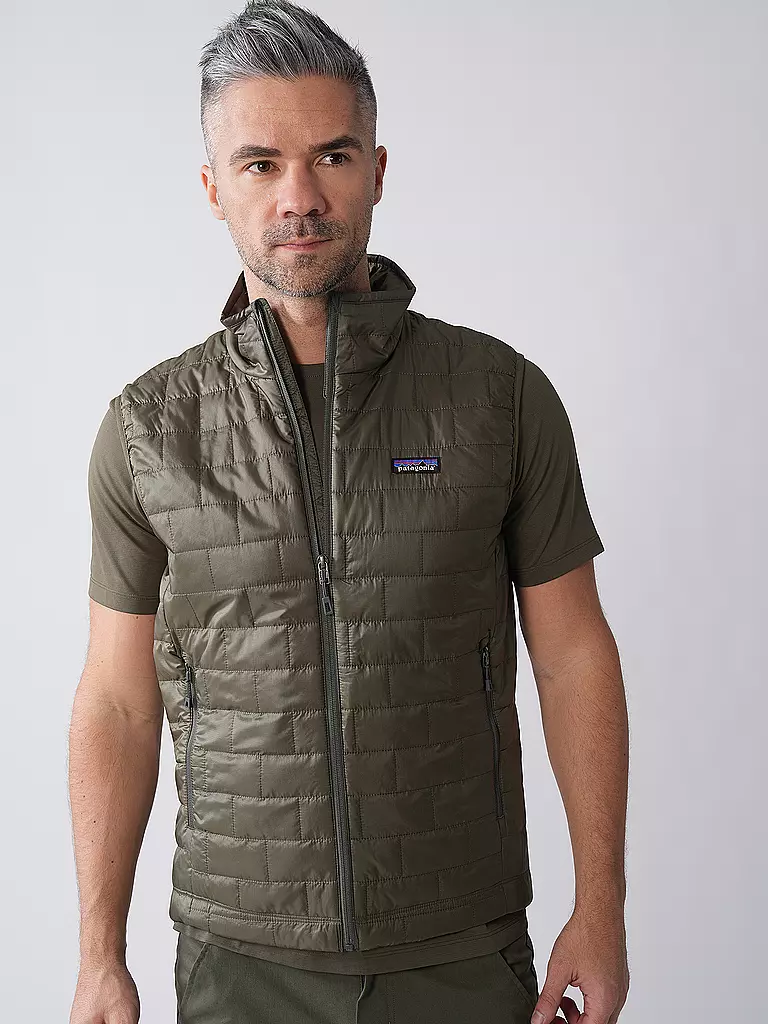 PATAGONIA | Gilet isolante da uomo Nano Puff® | Oliva