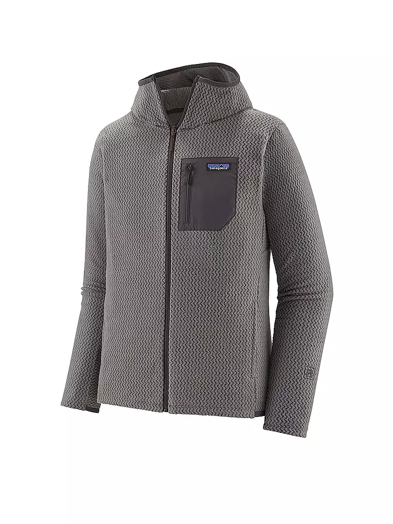 PATAGONIA | Herren Fleecejacke R1® Air Full-Zip Hoodie | Grigio