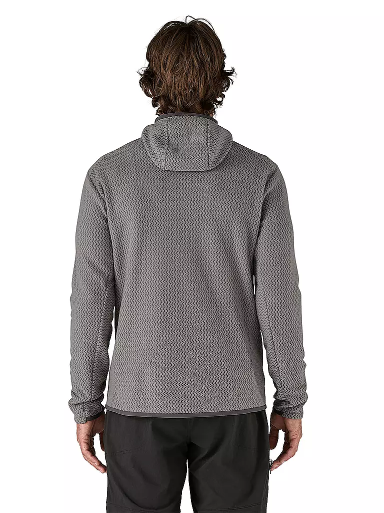 PATAGONIA | Herren Fleecejacke R1® Air Full-Zip Hoodie | Grigio