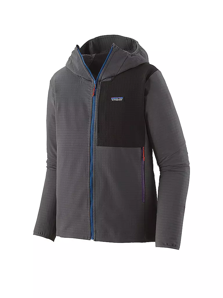 PATAGONIA | Herren Fleecejacke R1® TechFace Hoodie | Grigio