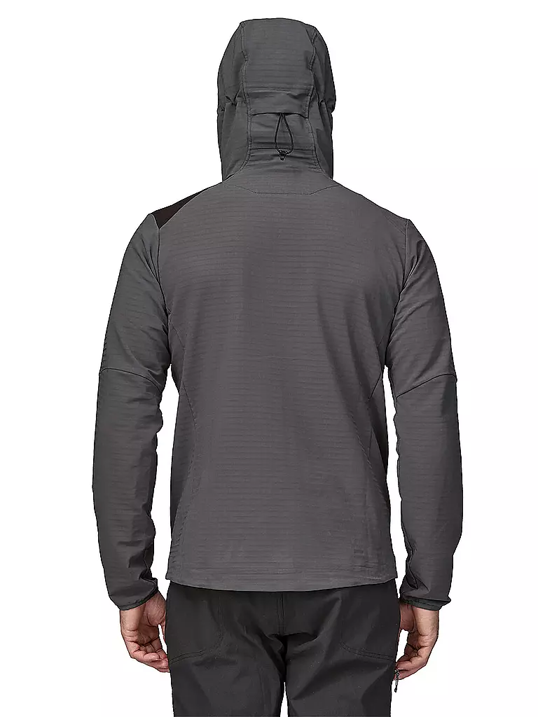 PATAGONIA | Herren Fleecejacke R1® TechFace Hoodie | Grigio