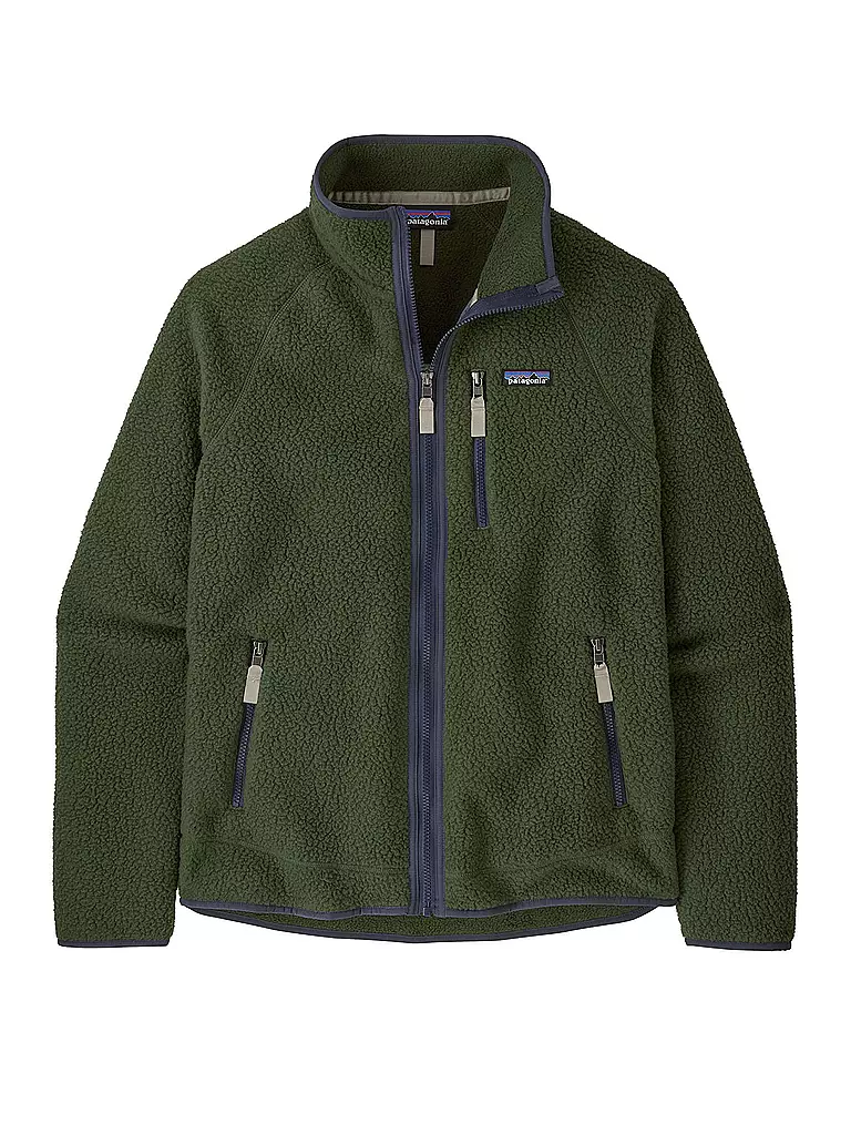PATAGONIA | Herren Fleecejacke Retro Pile | Verde scuro