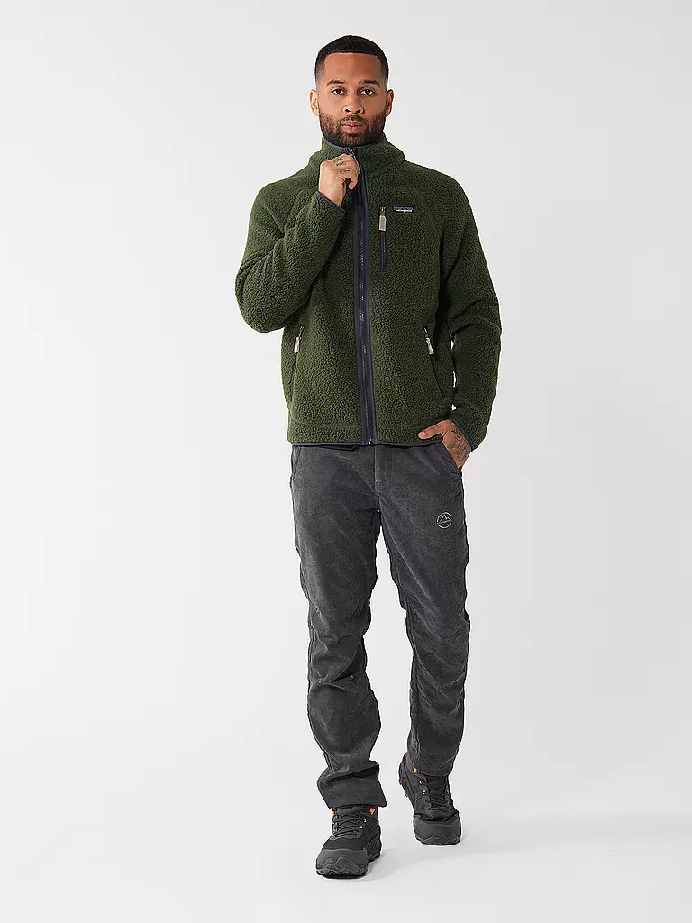 PATAGONIA | Herren Fleecejacke Retro Pile | Verde scuro
