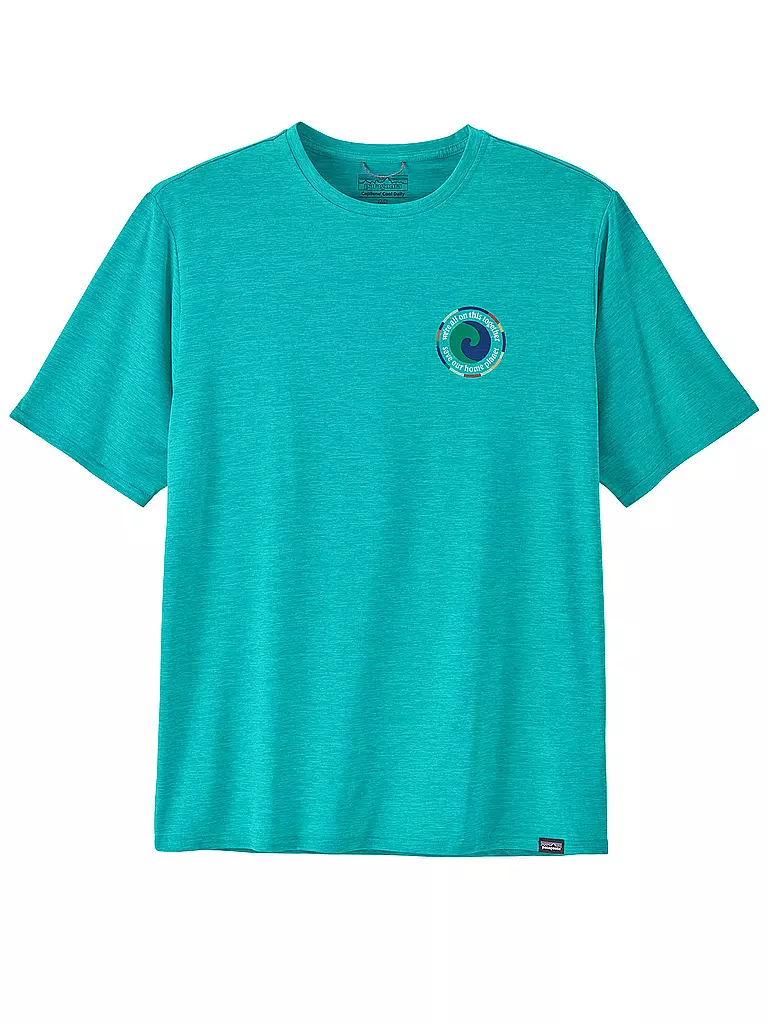 PATAGONIA | Herren Funktionsshirt Capilene® Cool Daily Graphic | Petrolio