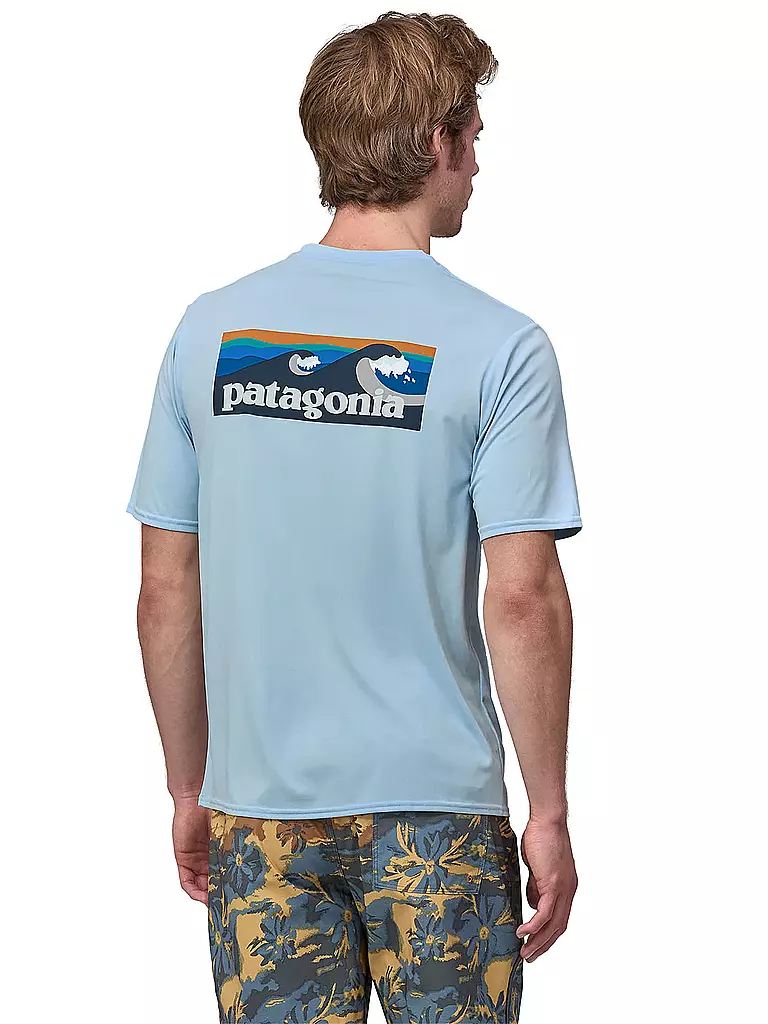PATAGONIA | Herren Funktionsshirt Capilene® Cool Daily Graphic | Blu chiaro