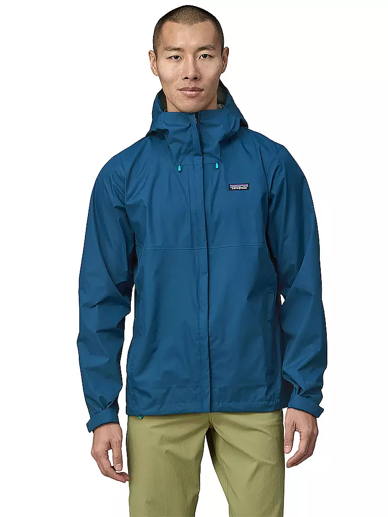 PATAGONIA | Herren Wanderjacke Torrentshell 3L | Blu scuro