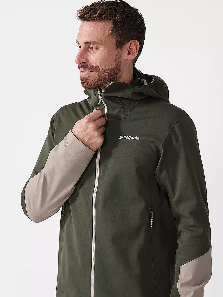 PATAGONIA | Herren Wanderjacke Upstride Hoodie | Verde scuro