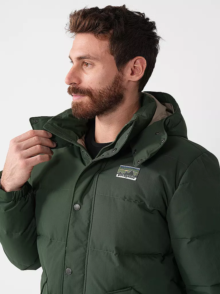 PATAGONIA | Herren Winterjacke Downdrift  | Verde scuro