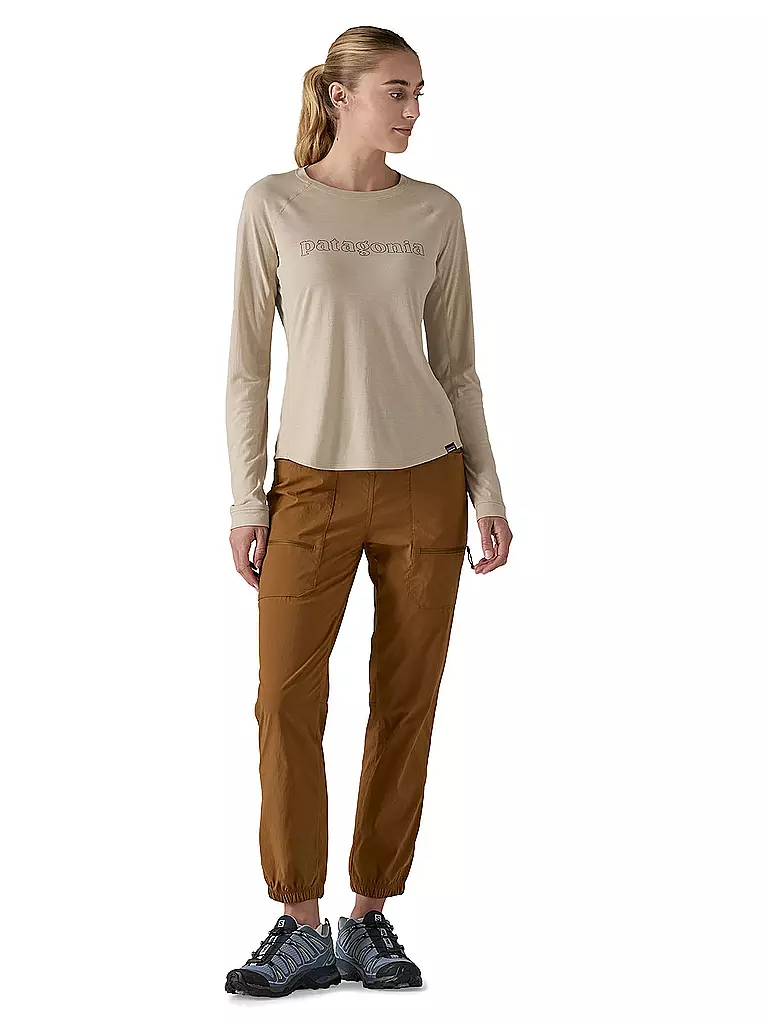 PATAGONIA | Maglietta funzionale da donna Cap Cool Trail Grap | Beige