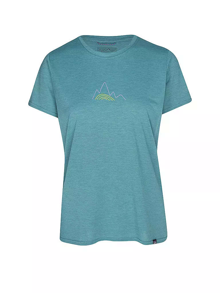 PATAGONIA | Maglietta funzionale da donna Capilene® Cool Daily Graphic | Petrolio