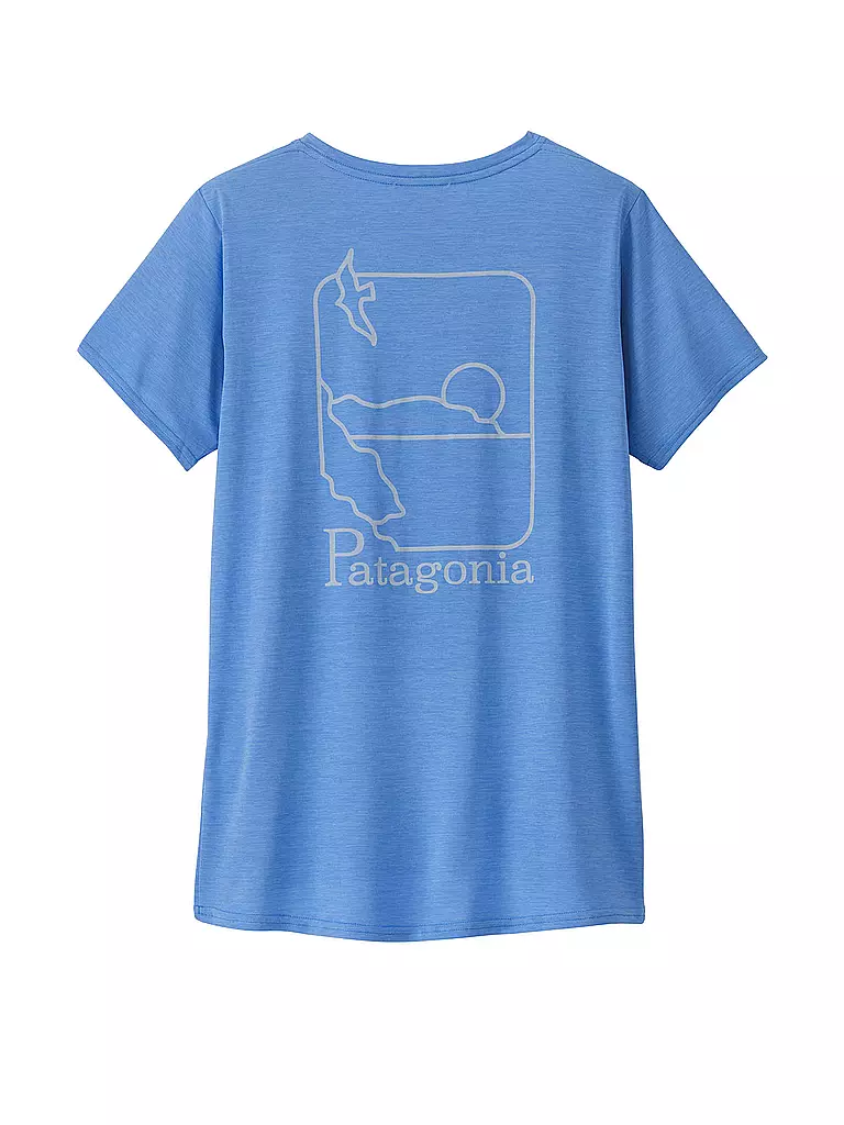 PATAGONIA | Maglietta funzionale da donna Capilene® Cool Daily Graphic | Blu