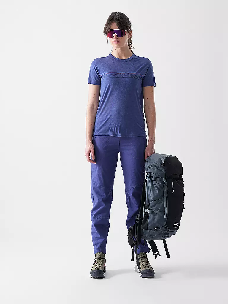 PATAGONIA | Maglietta funzionale da donna Capilene® Cool Merino Graphic | Lilla