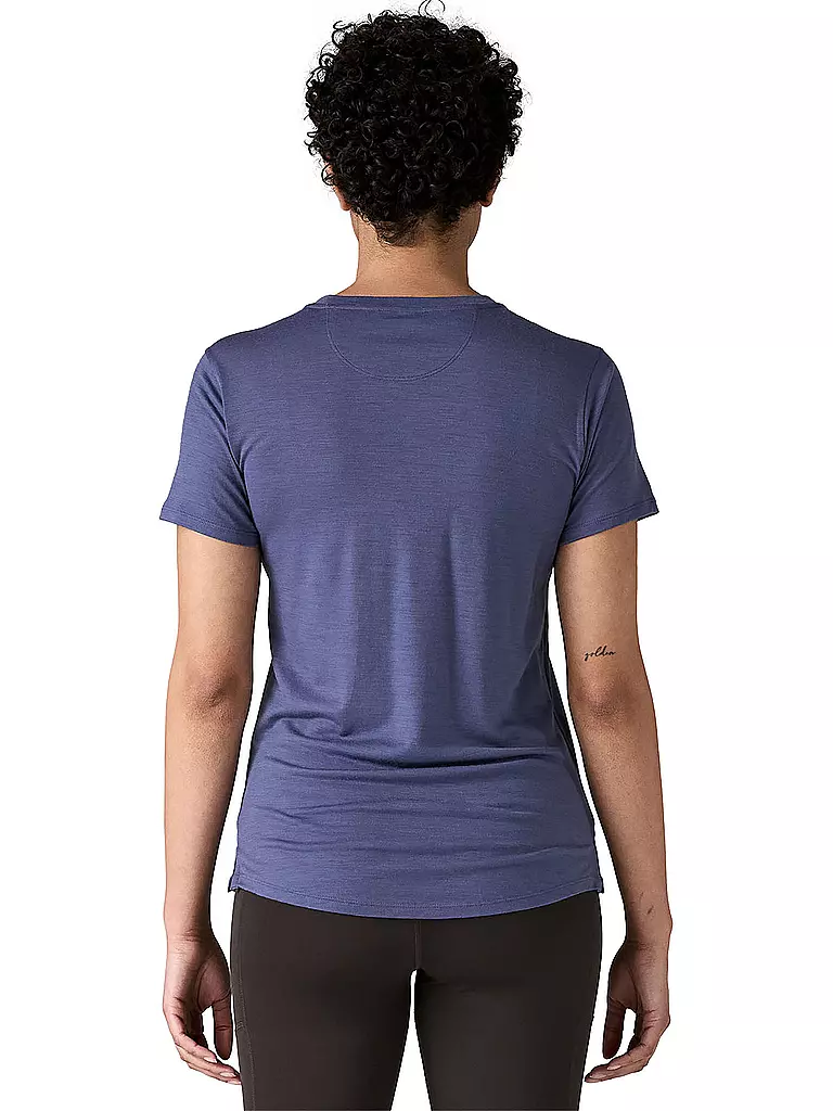 PATAGONIA | Maglietta funzionale da donna Capilene® Cool Merino Graphic | Lilla