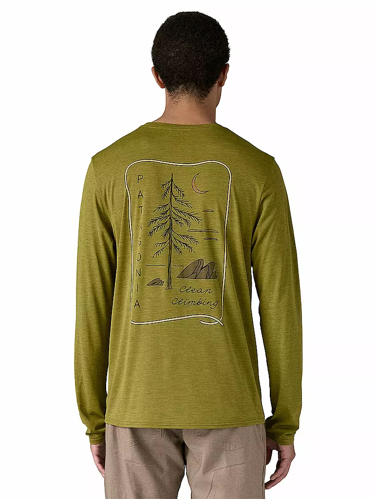 PATAGONIA | Maglietta tecnica da uomo Capilene® Cool Daily Graphic | Oliva