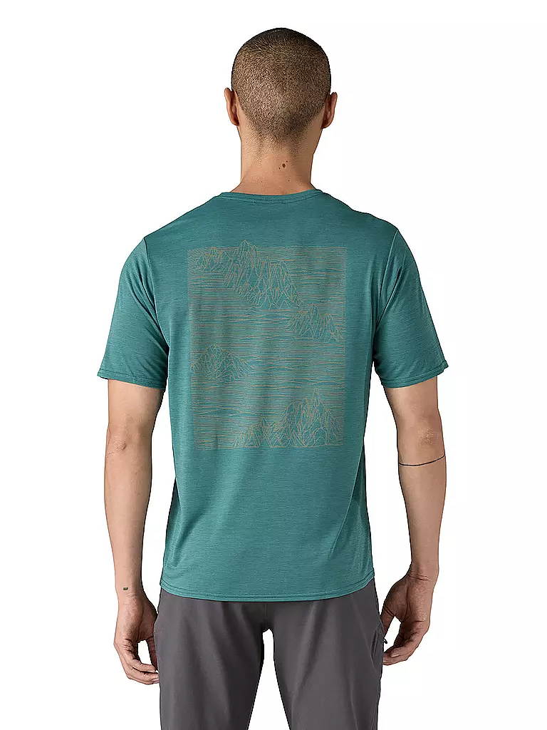 PATAGONIA | Maglietta tecnica da uomo Capilene® Cool Daily Graphic | Blu