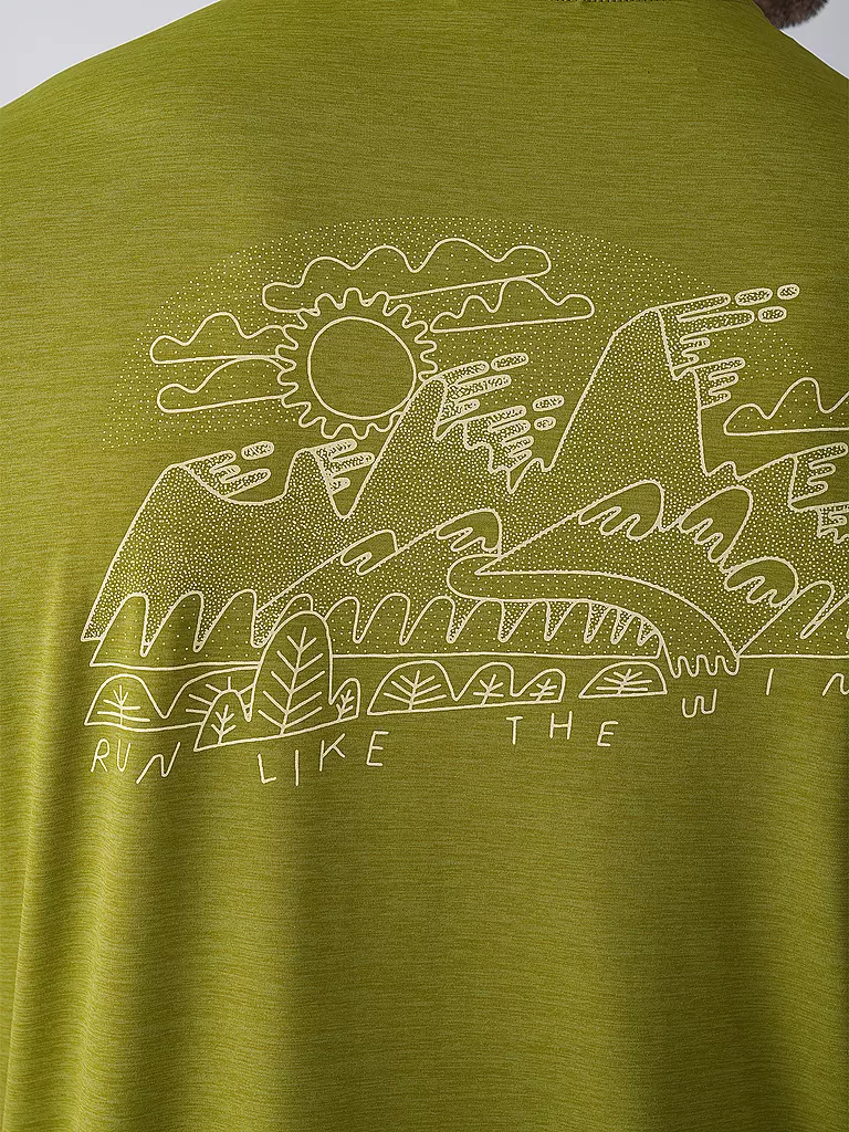 PATAGONIA | Maglietta tecnica da uomo Capilene® Cool Daily Graphic | Oliva