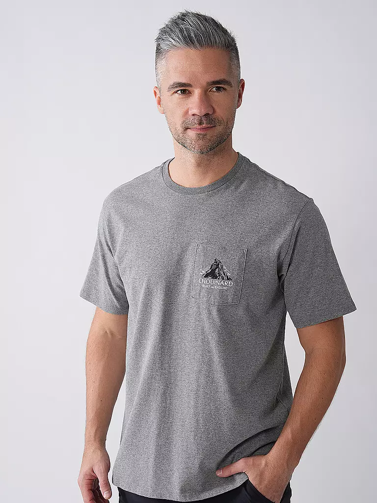 PATAGONIA | Maglietta tecnica da uomo Chouinard Crest | Grigio