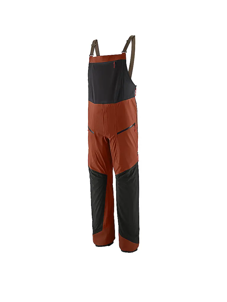 PATAGONIA | Pantaloni da sci alpinismo da uomo SnowDrifter BIB 3L | Rame