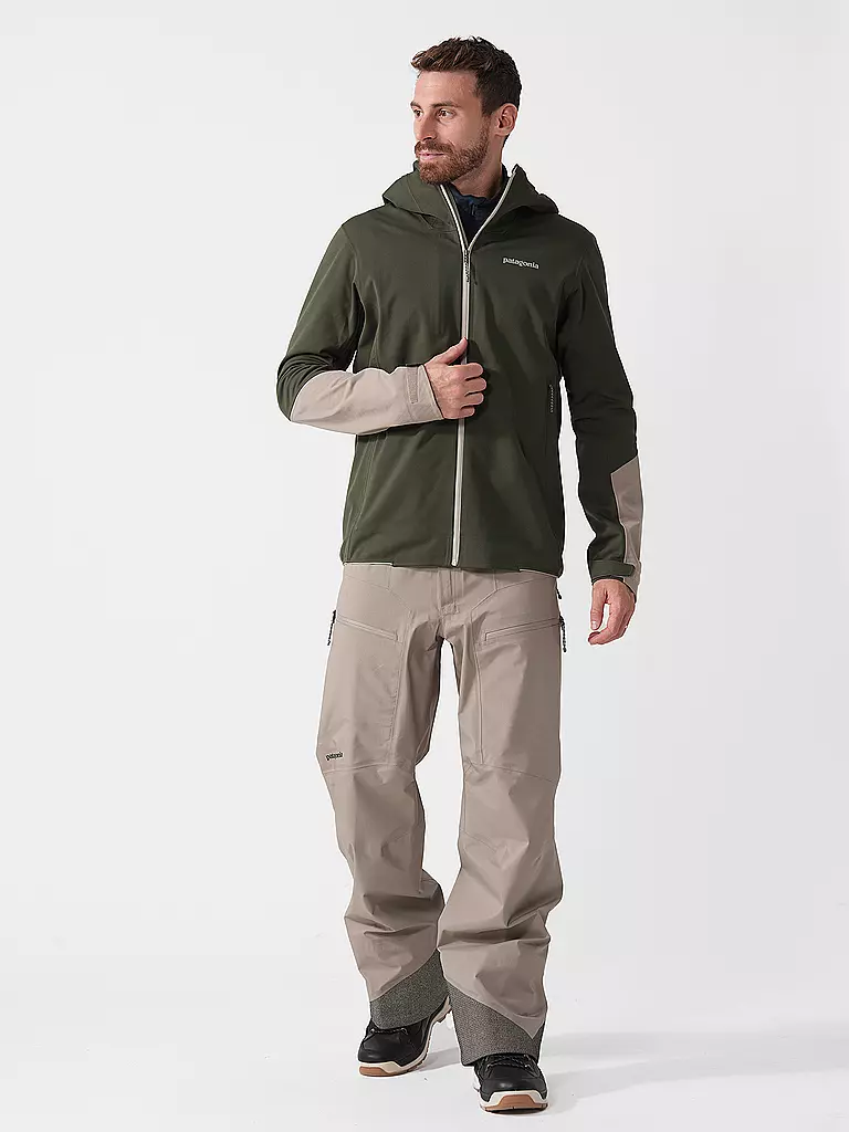 PATAGONIA | Pantaloni da sci alpinismo da uomo Untracked GTX 3L | Beige