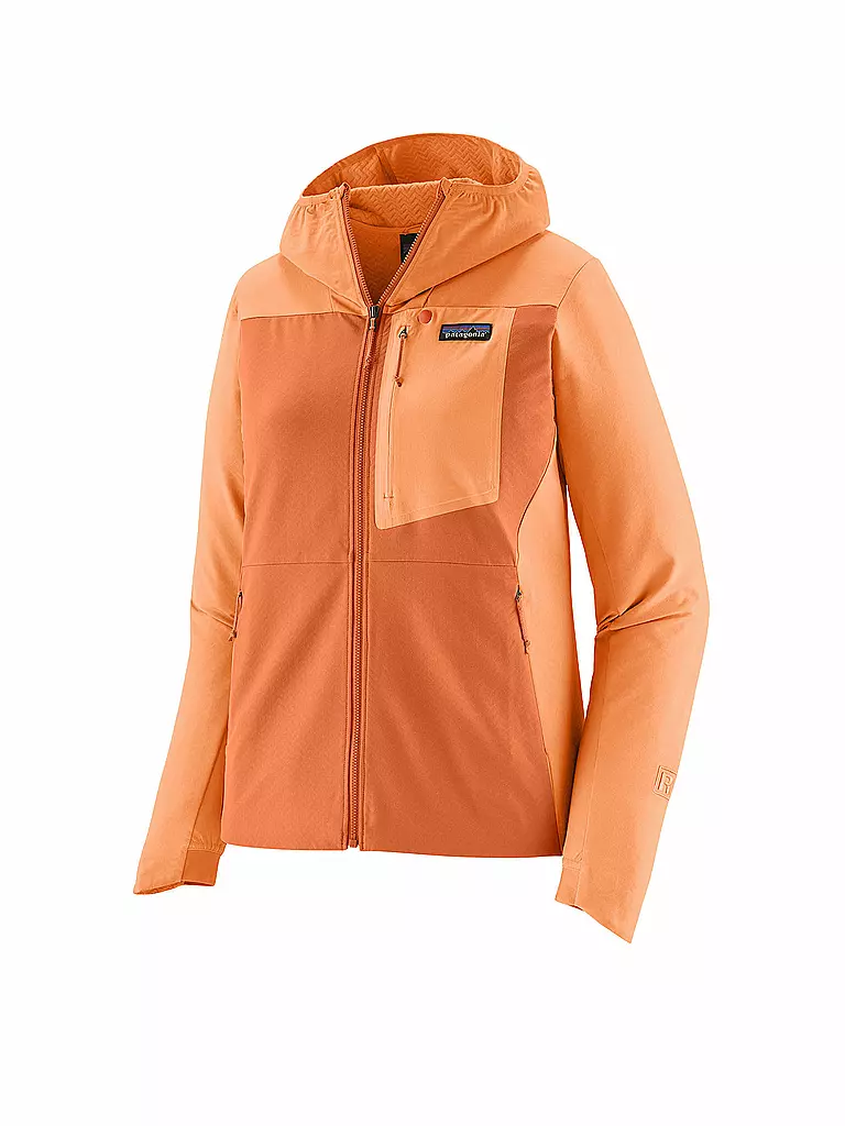PATAGONIA | Softshell da donna R1® CrossStrata | Arancione