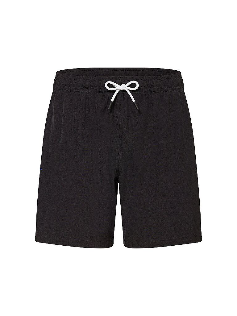 Pantaloncini da bagno da uomo Solid nero S