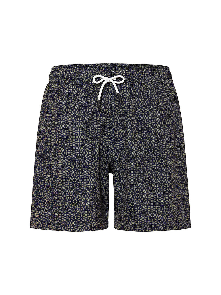 Pantaloncini da bagno da uomo con stampa oliva S