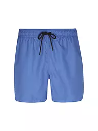 PAUL | Badeshort da uomo tinta unita | Blu scuro