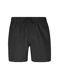 PAUL | Badeshort da uomo tinta unita | Nero