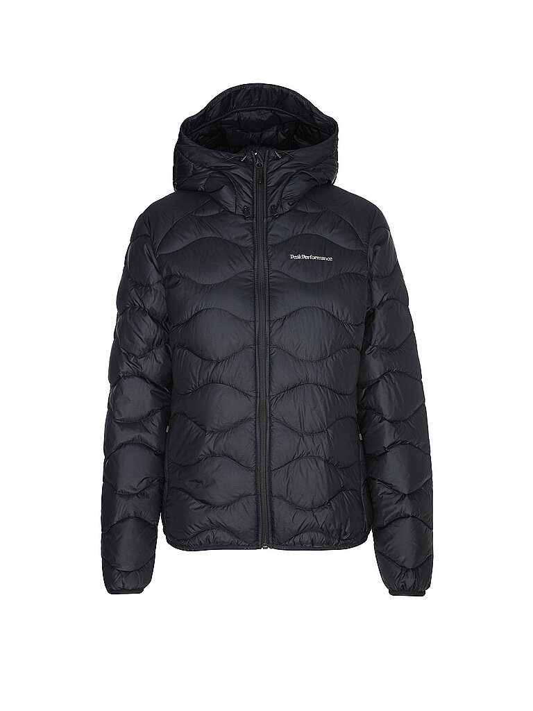 Piumino da donna con cappuccio Helium Down nero XL