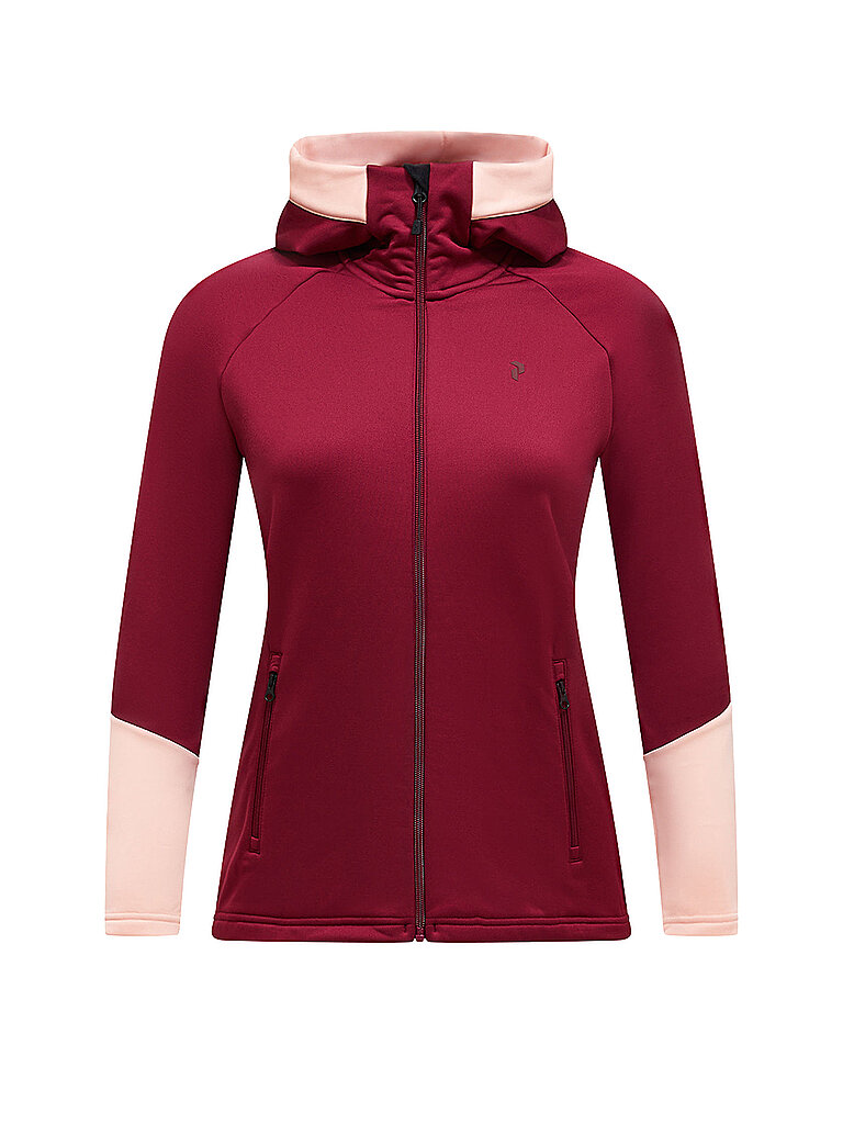 Felpa con cappuccio da donna Ride Essentials bacca XS