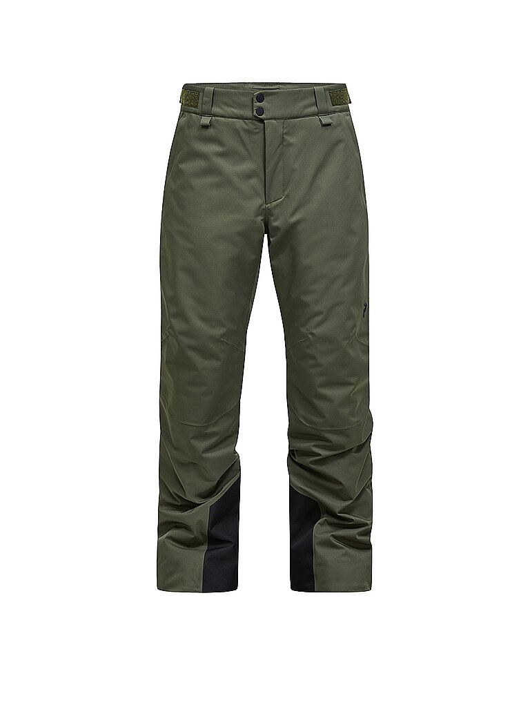 Pantaloni da sci da uomo Maroon Insulated oliva XL