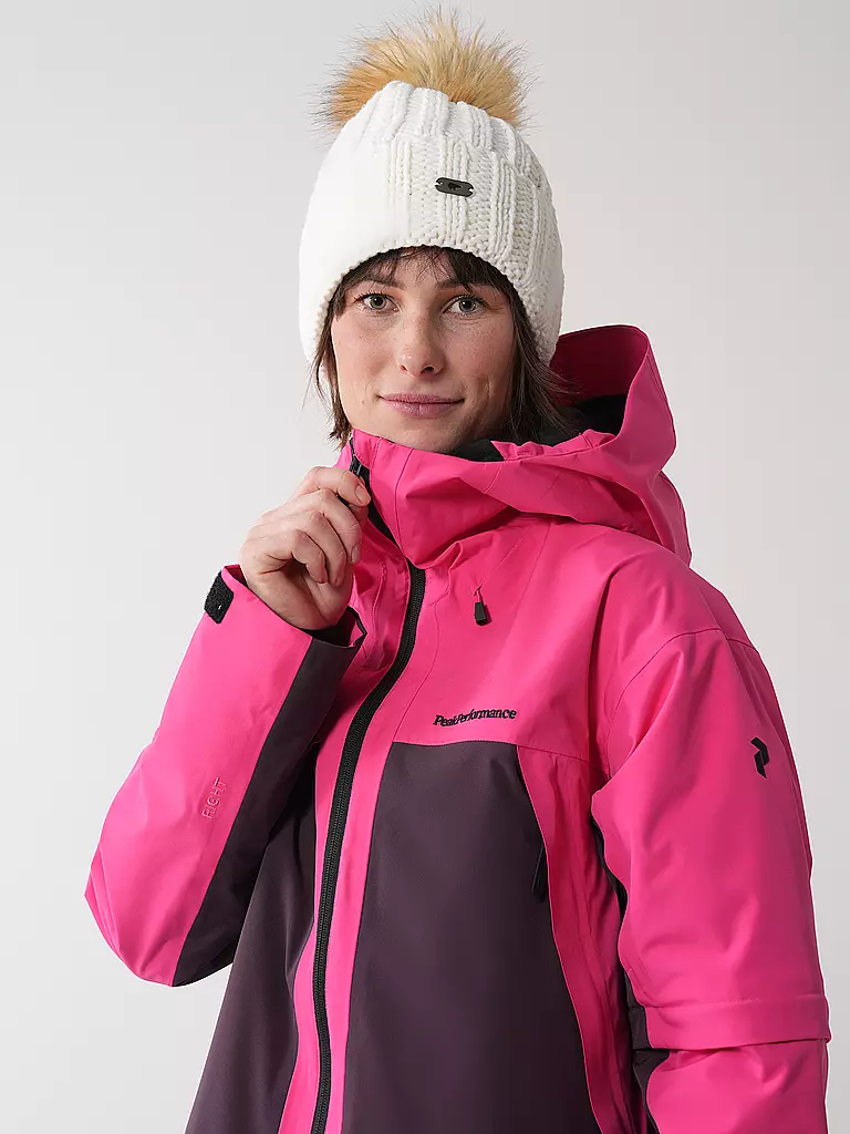 PEAK PERFORMANCE | Damen Skijacke Edge Insulated | Fucsia