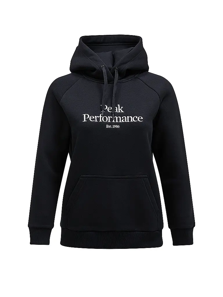 PEAK PERFORMANCE | Felpa con cappuccio da donna Original | Nero