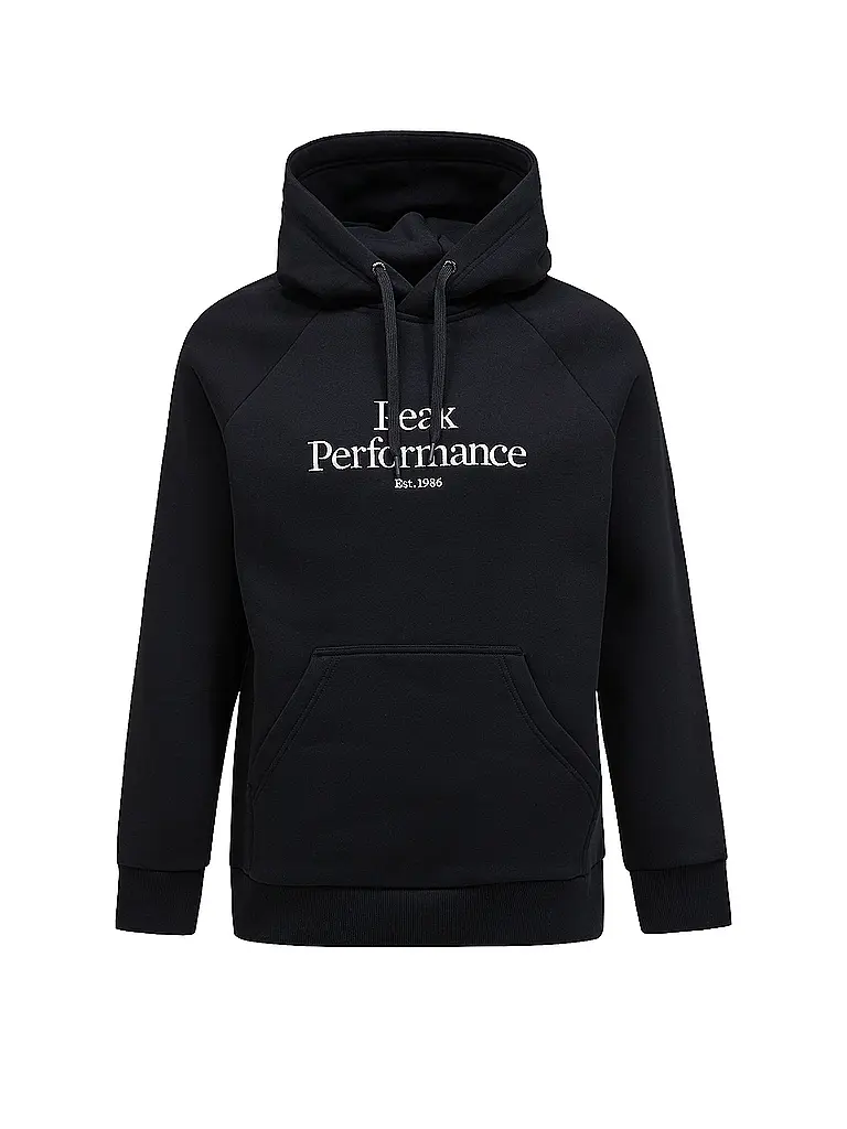 PEAK PERFORMANCE | Felpa con cappuccio da uomo Original | Nero