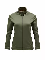 PEAK PERFORMANCE | Giacca interna da donna Rider Tech con cappuccio e zip | Oliva